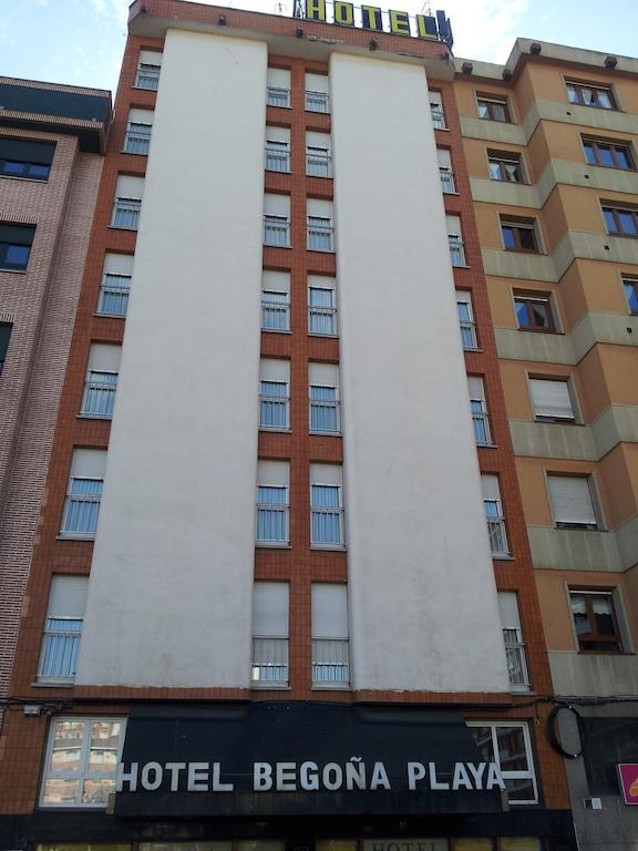 Begona Playa Hotel Gijón Buitenkant foto
